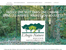 Tablet Screenshot of laugisnature.fr